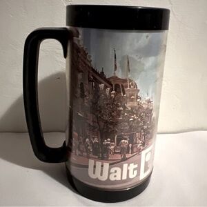 Vintage Walt Disney World Thermo-Serv Mug - Made in USA Souvenir Insulated EUC